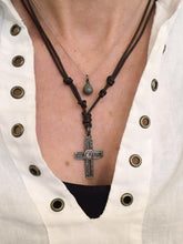 diamond teardrop necklace - abigailheche